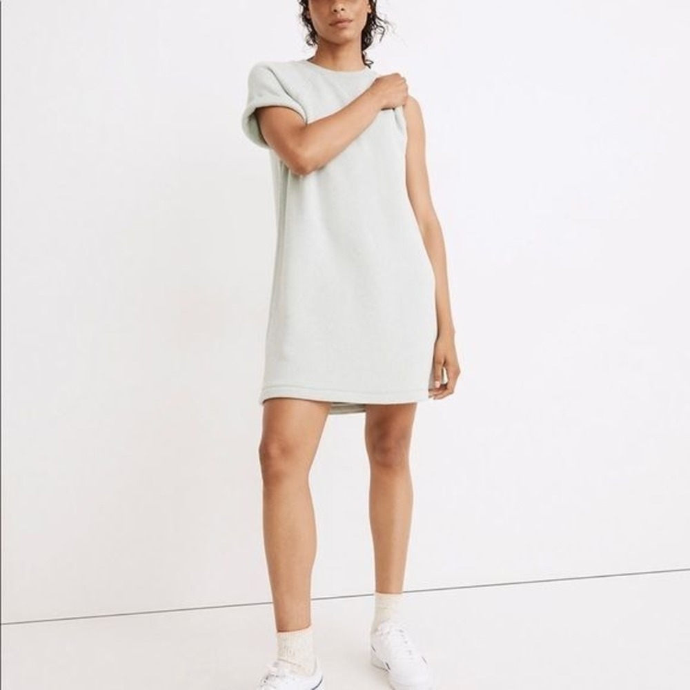 Madewell MWL Airyterry Sweatshirt Tee Dress